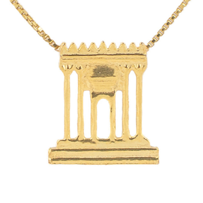 Gold Temple Necklace