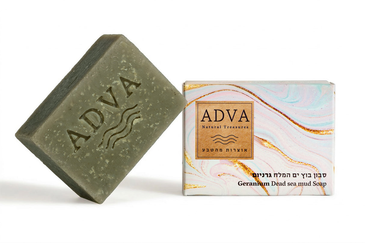 Geranium Dead Sea Mud Soap