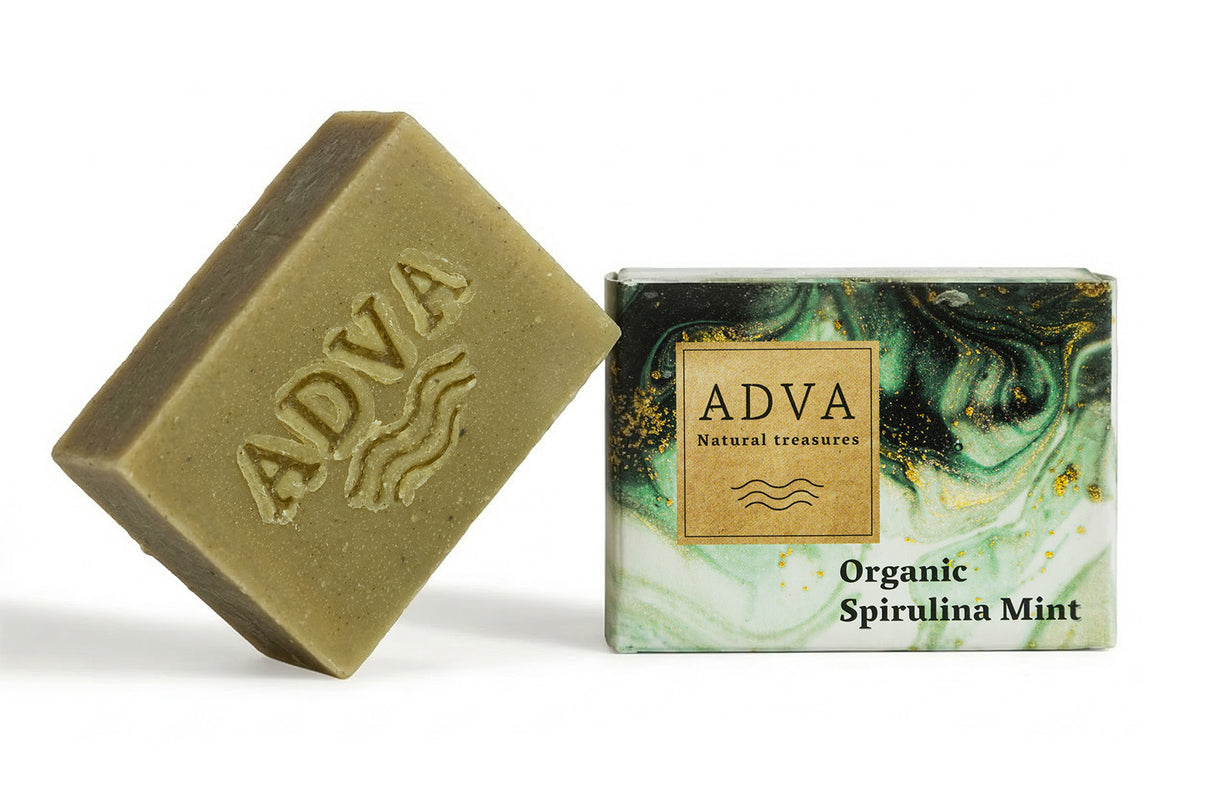 Mint and Spirulina Soap