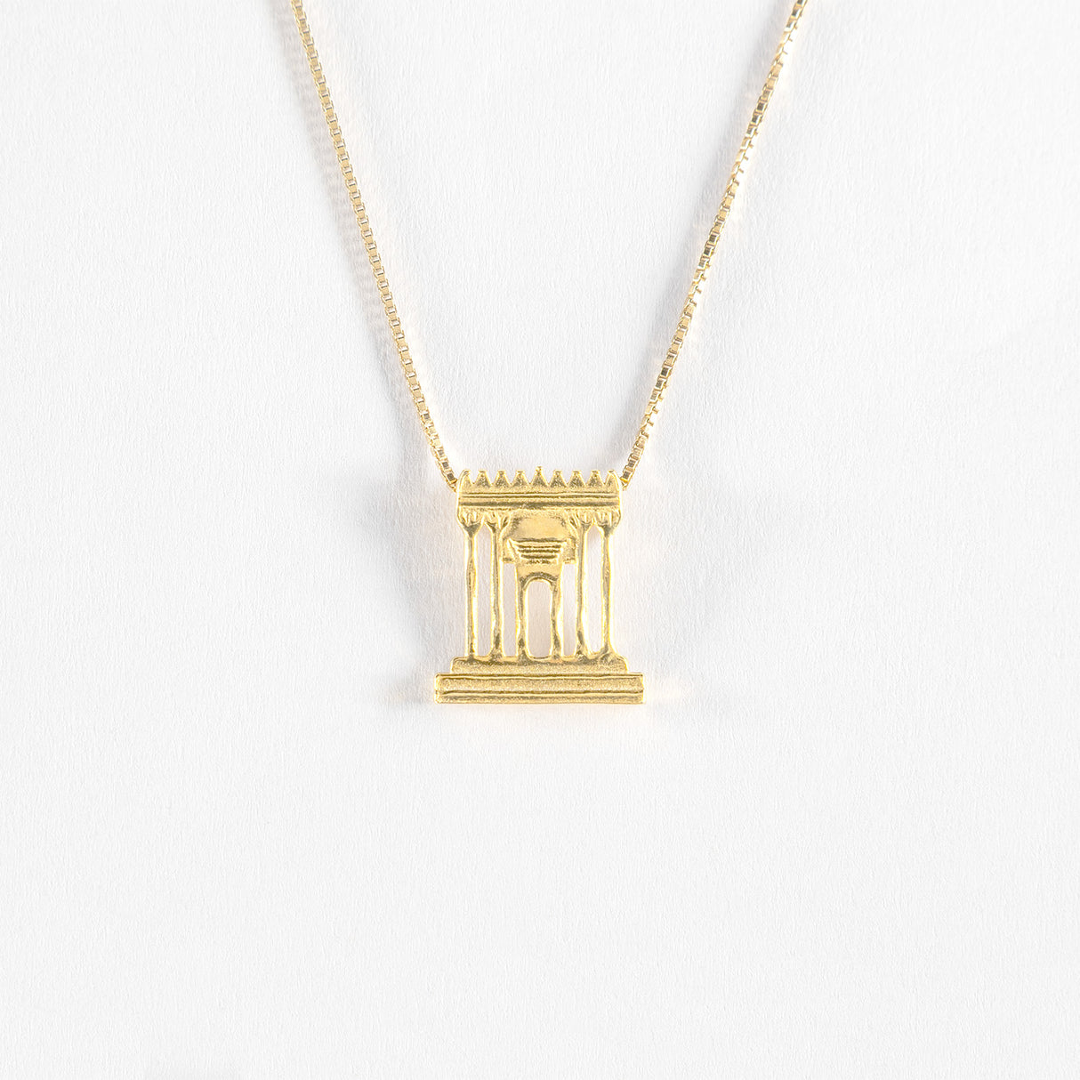 Gold Temple Necklace