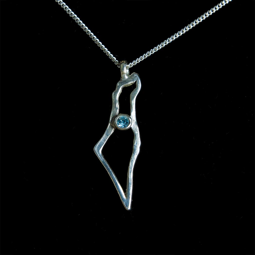 Israel Necklace Sterling Silver made in Israel