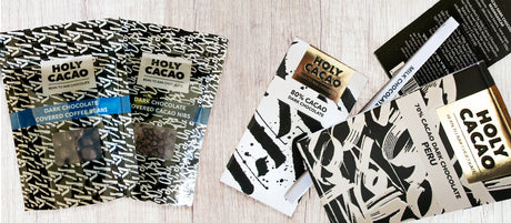 We just added Holy Cacao chocolate to the store again!