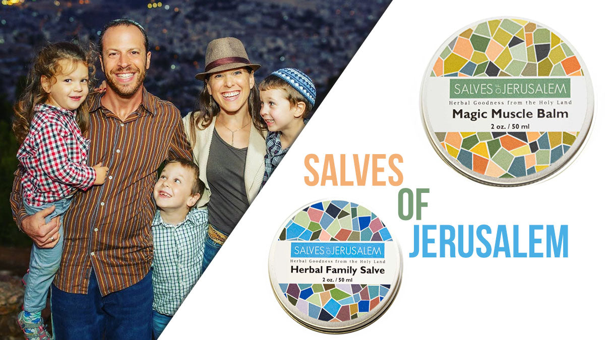 A beautiful vision of wholeness: Simcha and Rachel Gluck from Salves of Jerusalem