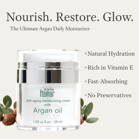 Moisturizing day cream (with Argan Oil)