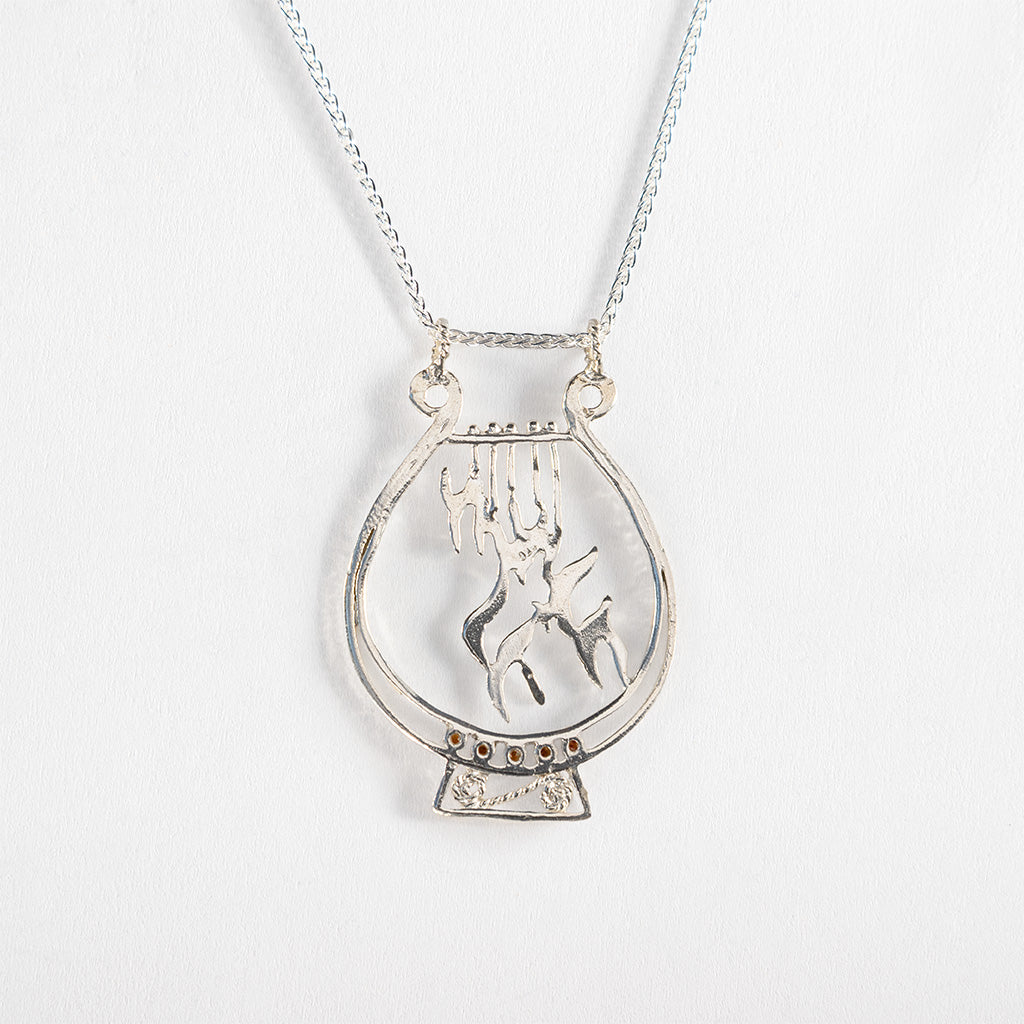 King David's Harp Necklace