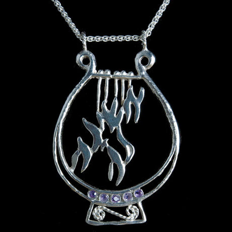 King David's Harp Necklace