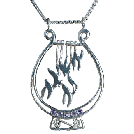 King David's Harp Necklace