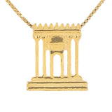 Gold Temple Necklace
