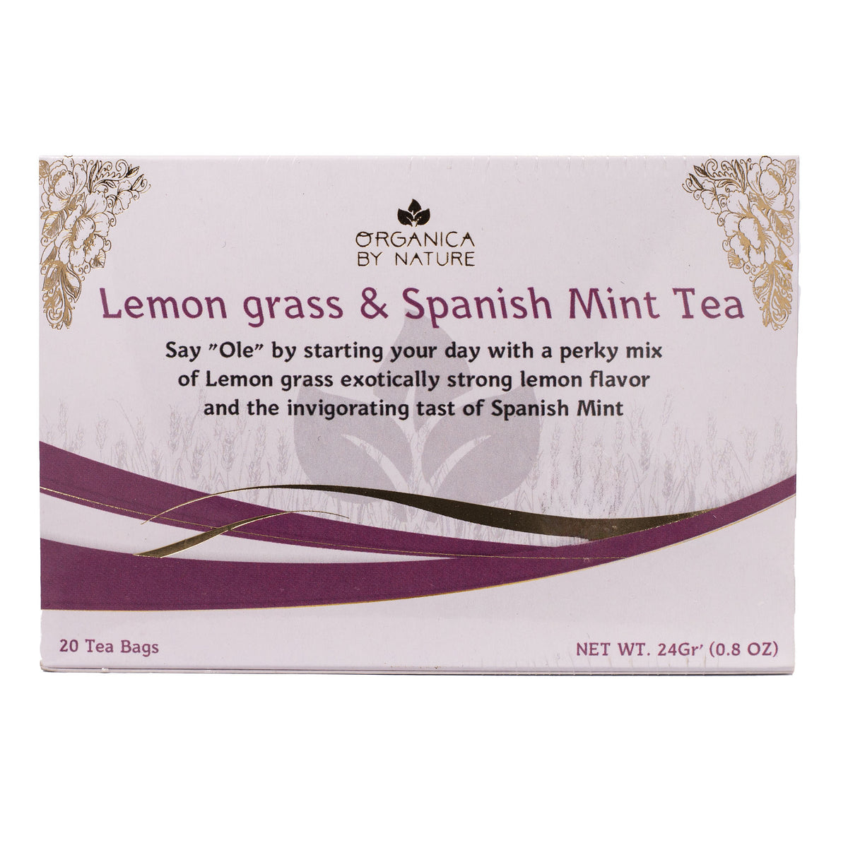 Organic Lemongrass &amp; Spanish Mint Tea