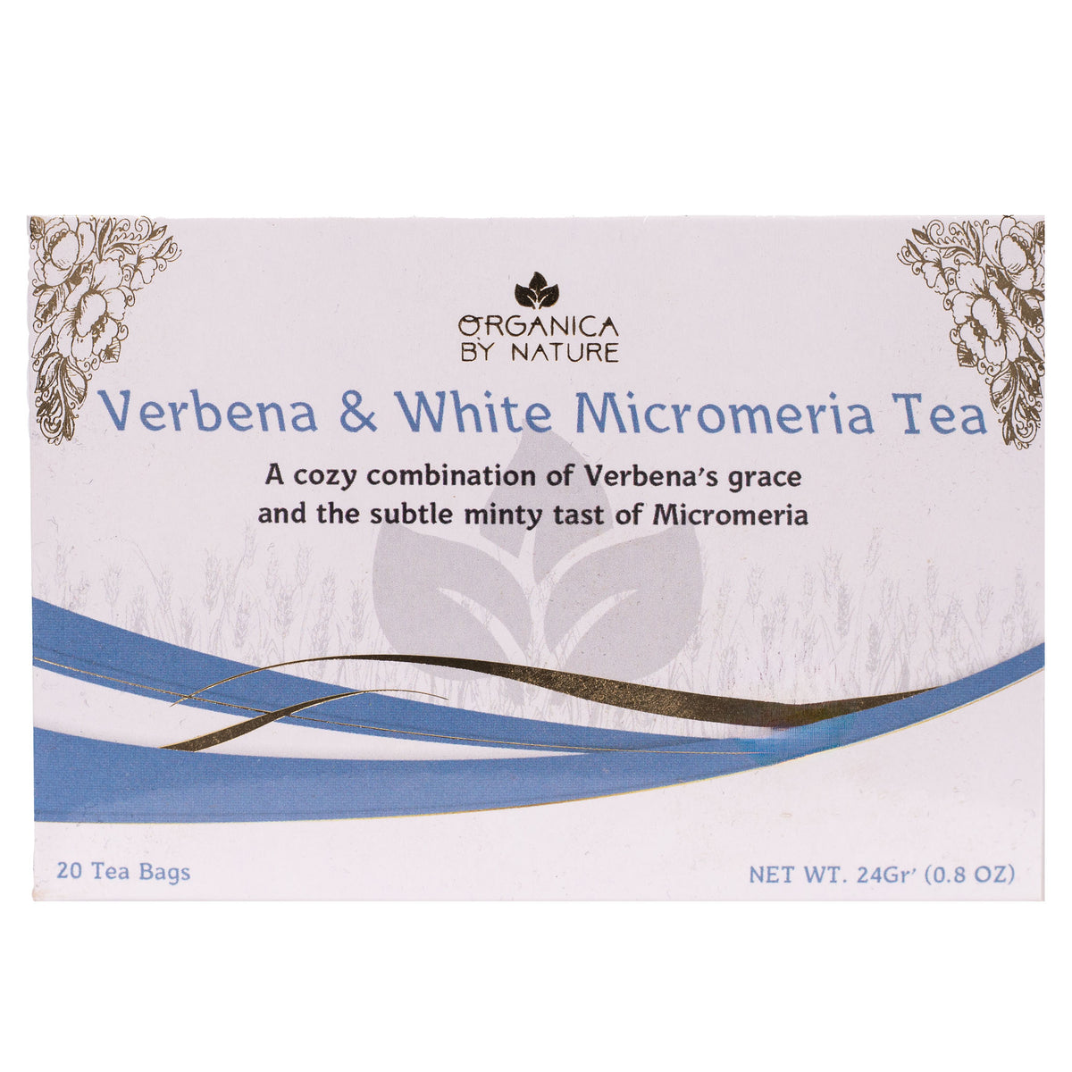 Organic Verbena &amp; White Savory Tea
