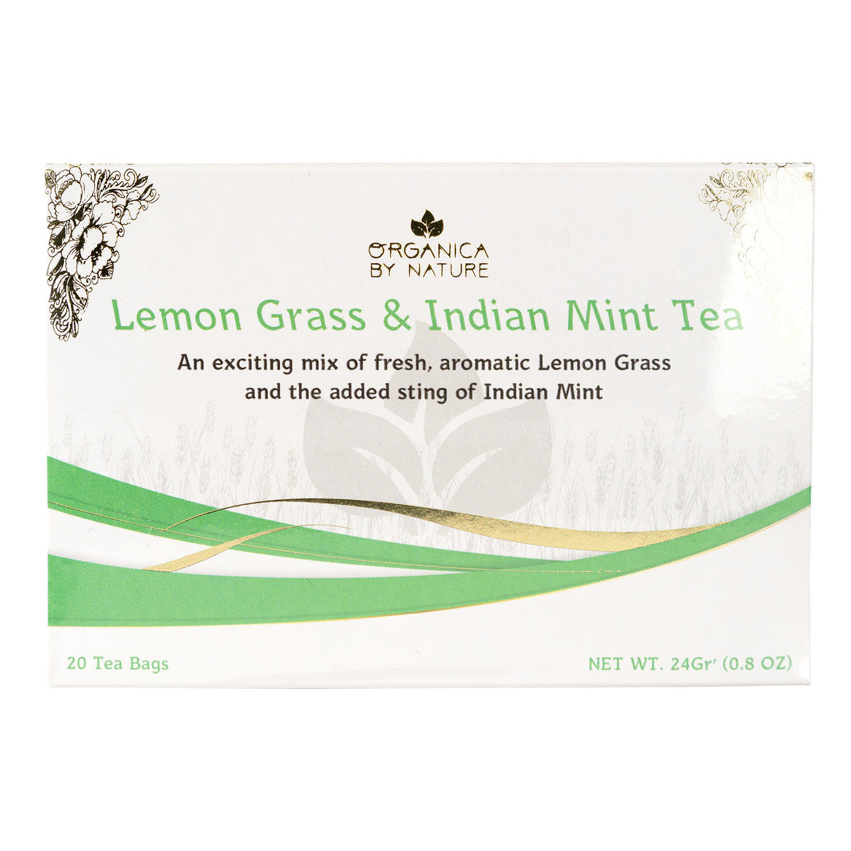 Organic Lemongrass &amp; Indian Mint Tea