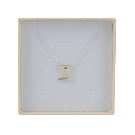 Silver Temple Necklace