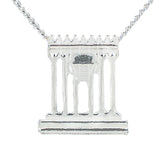 Silver Temple Necklace