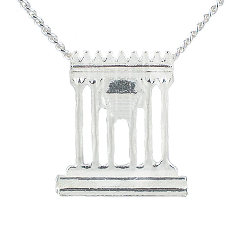 Silver Temple Necklace