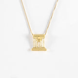 Gold Temple Necklace