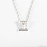 Silver Temple Necklace