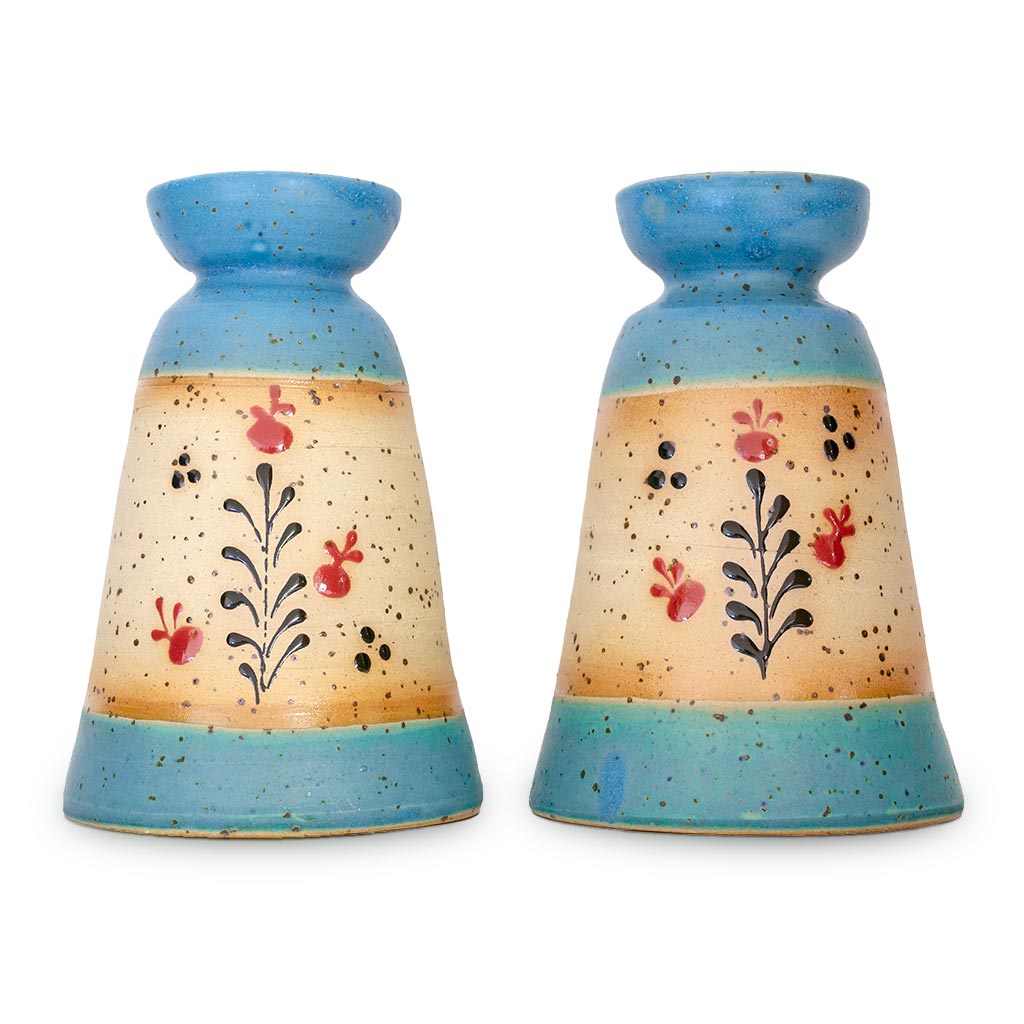 Pomegranate candlesticks handcrafted from Israel